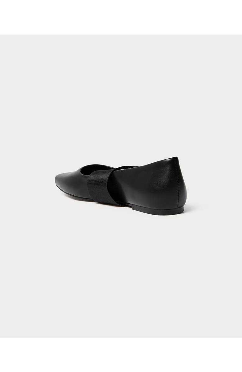 WeWoreWhat Strap Ballet Flat, Alternate, color, Black