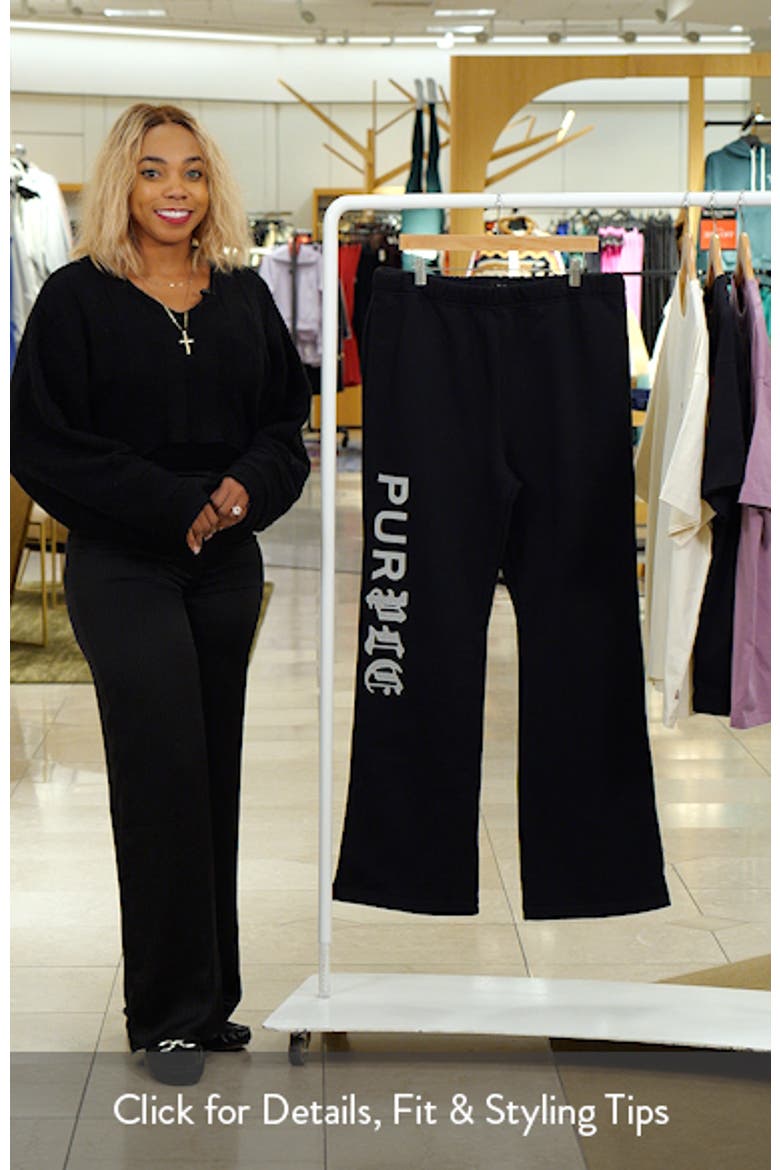 Heavyweight Fleece Flared Pants video