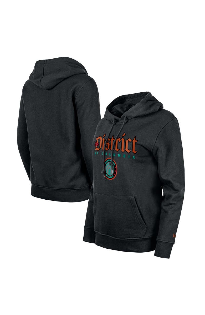 New Era Women's New Era Charcoal Washington Wizards 2023/24 City Edition Pullover Hoodie, Alternate, color,