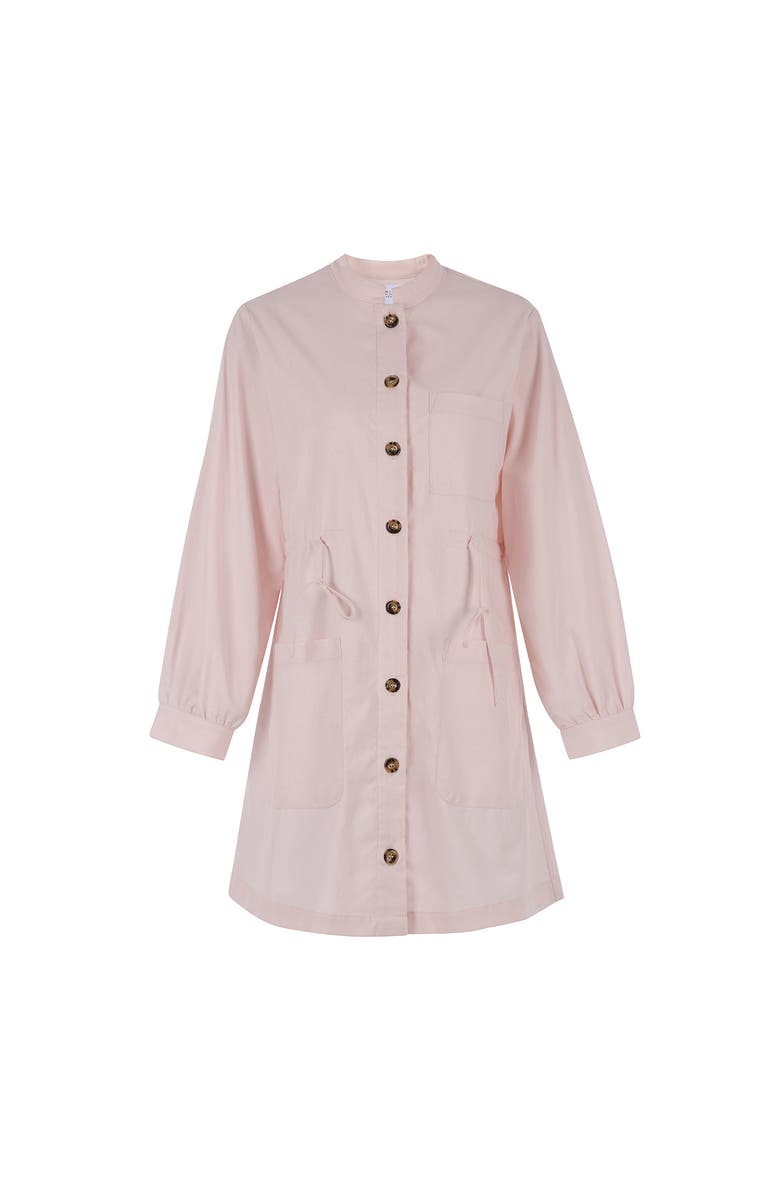 The Shirt by Rochelle Behrens The Mason Dress, Alternate, color, Light Pink