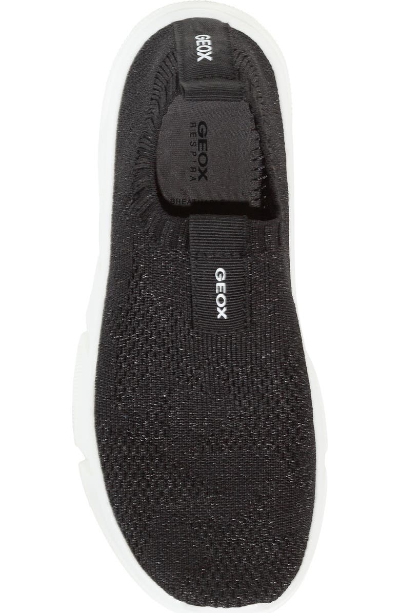 Geox Kids' Aril Woven Slip-On Sneaker, Alternate, color,