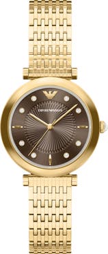 Emporio Armani Archelia Mother-of-Pearl Bracelet Watch, 32mm