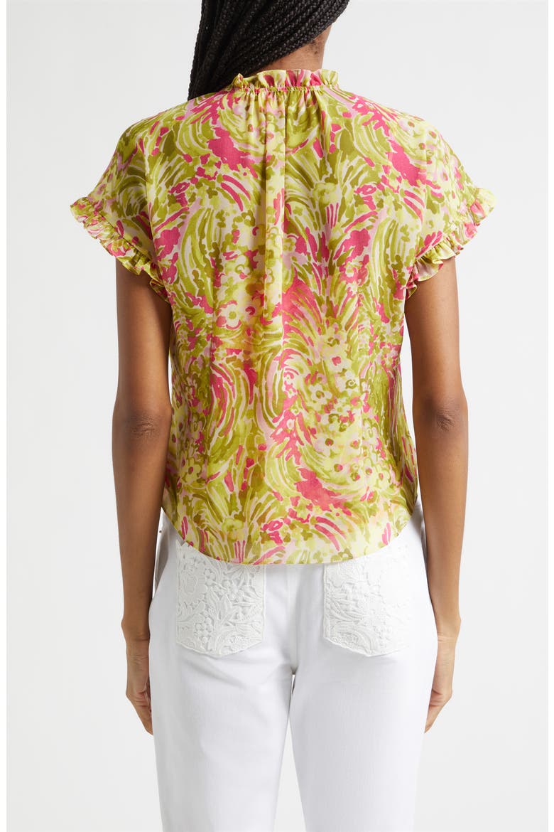 Jenise Daisy Swirl Top, Alternate, color, PINK AMETHYST MULTI