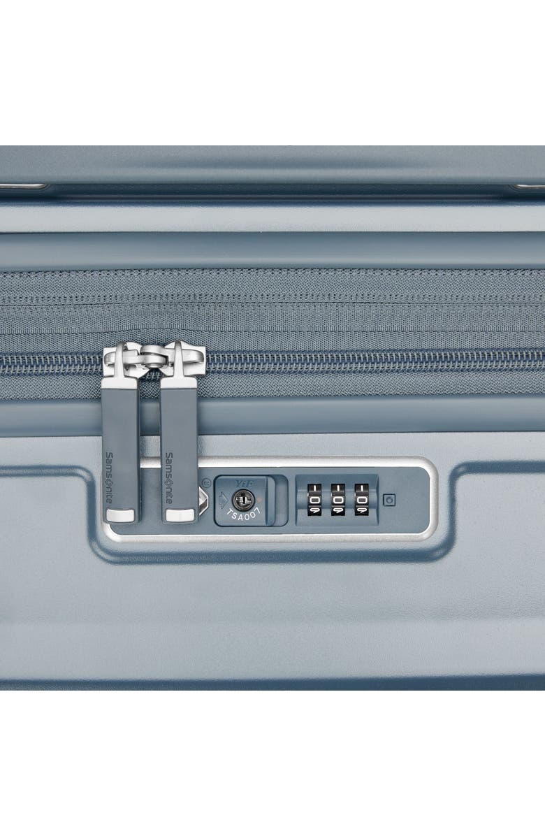 Samsonite Silhouette 18 Hardside Expandable 30" Checked Spinner, Alternate, color, Black