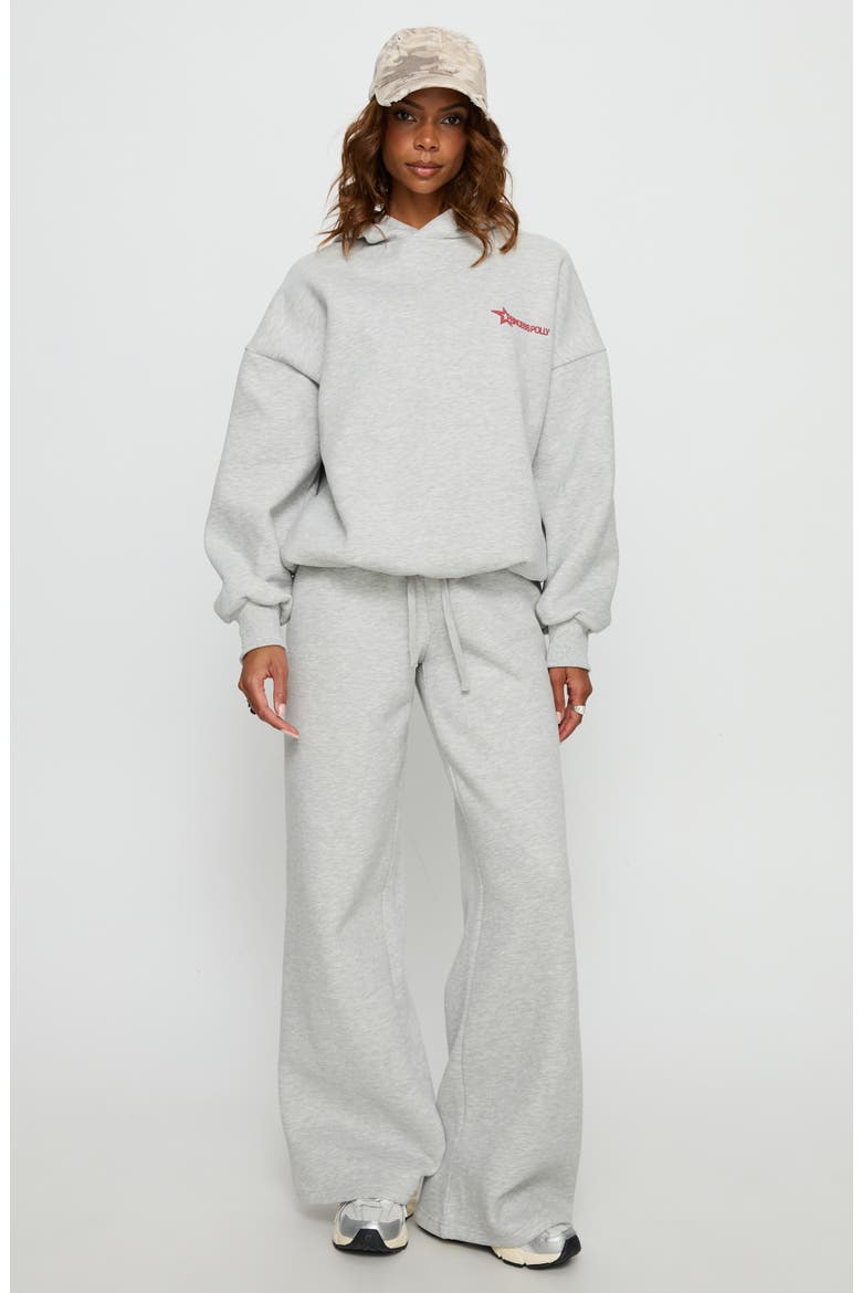 Stargirl Wide Leg Sweatpants, Alternate, color, GREY MARLE