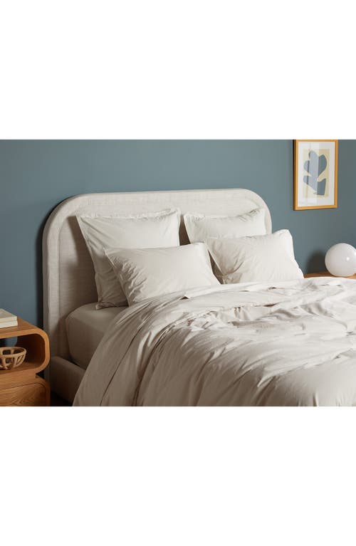 Parachute Percale Top Sheet In Gray