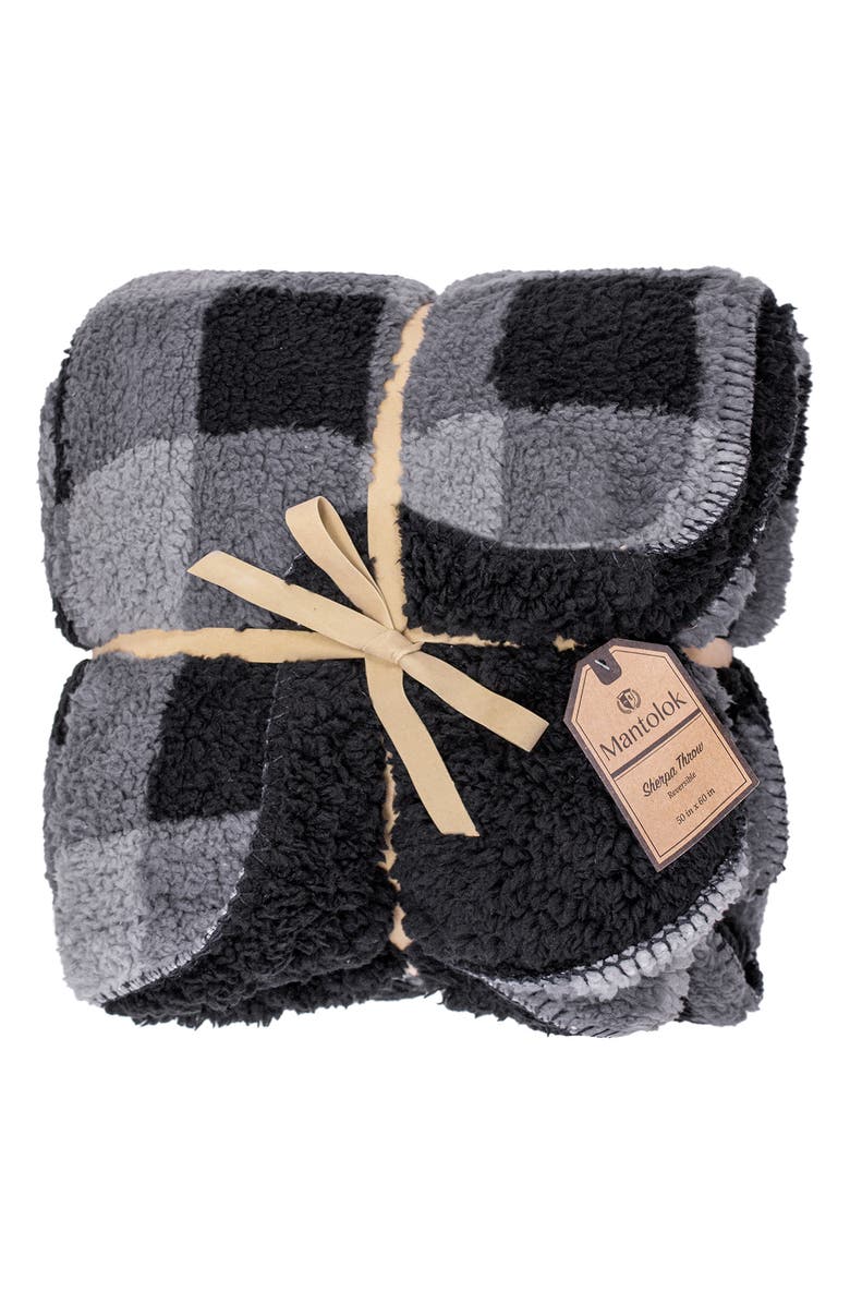 SUTTON HOME Mantolok Printed Throw Blanket, Alternate, color, 