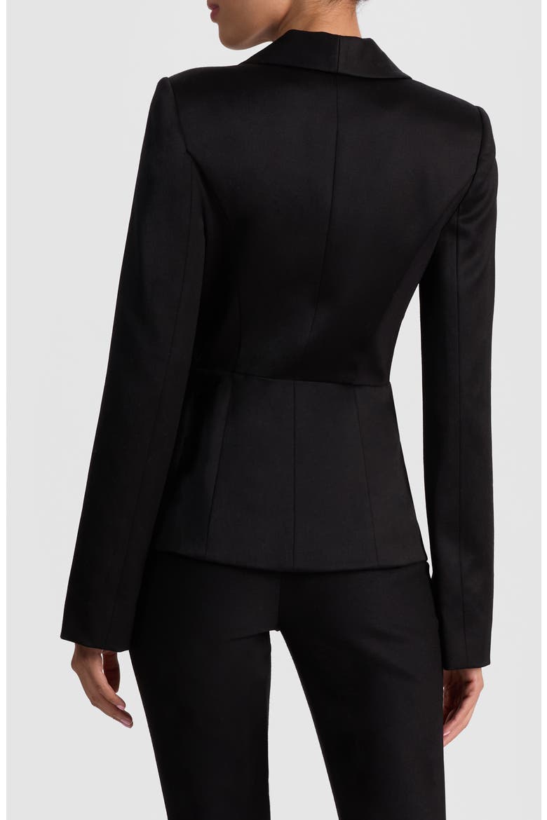 The Sculpt Blazer, Alternate, color, BLACK