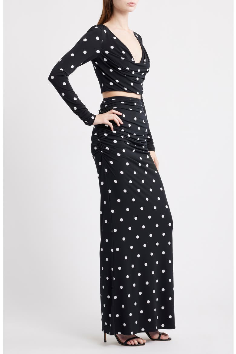 Rafaela Two-Piece Crop Top & Maxi Skirt Set, Alternate, color, SPOTLIGHT