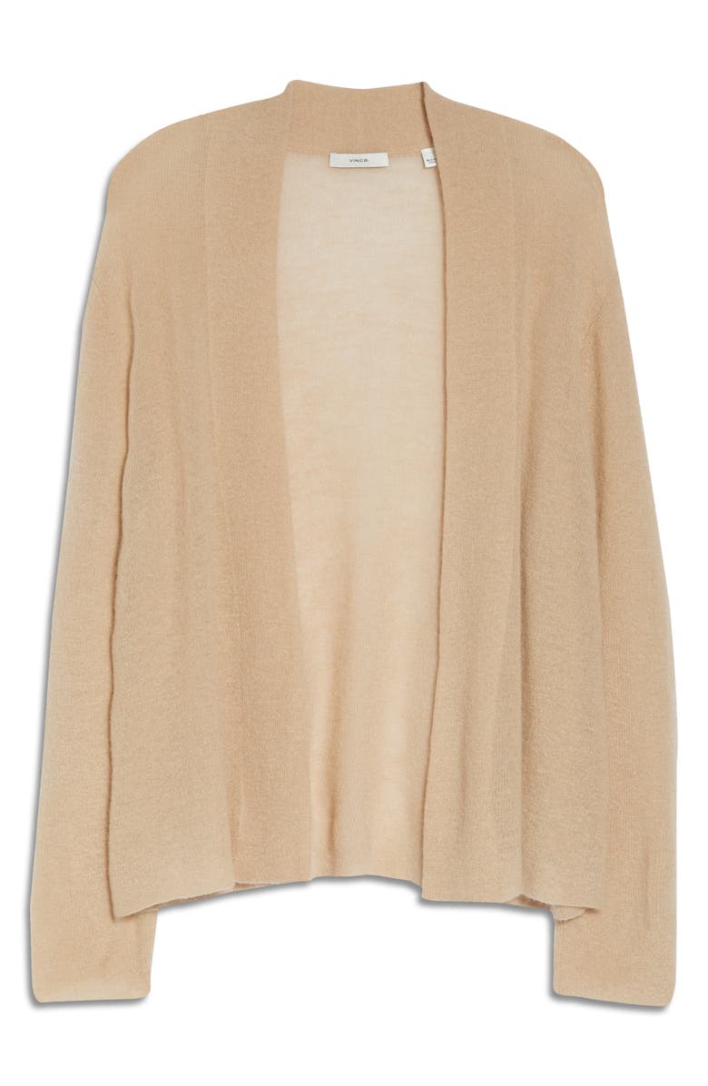 Vince Wool & Mohair Blend Open Cardigan, Alternate, color,