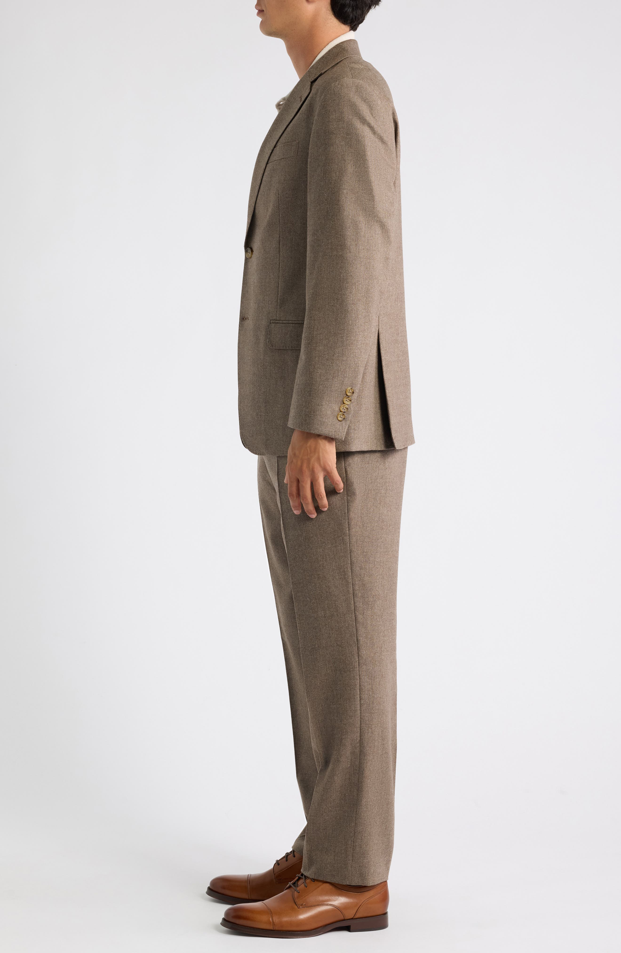Nordstrom Anders Stretch Wool & Cashmere Flannel Suit (Men) | Nordstrom
