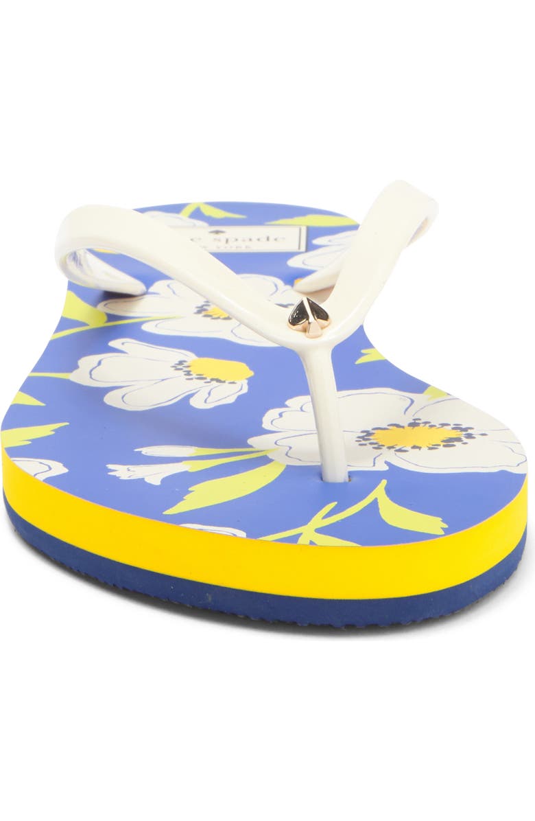Kate Spade New York feldon flip flop sandal, Alternate, color, Sunshine Floral