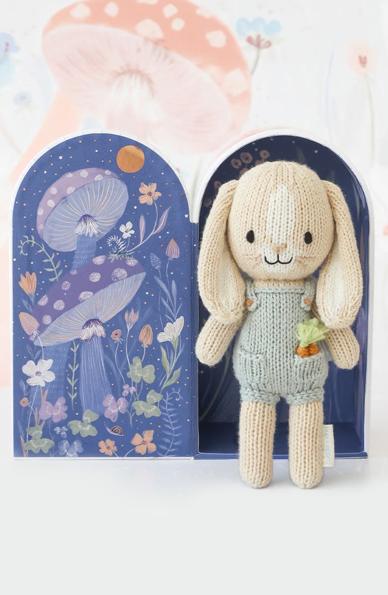 cuddle+kind Tiny Henry The Bunny Stuffed Animal, Alternate, color, Blue