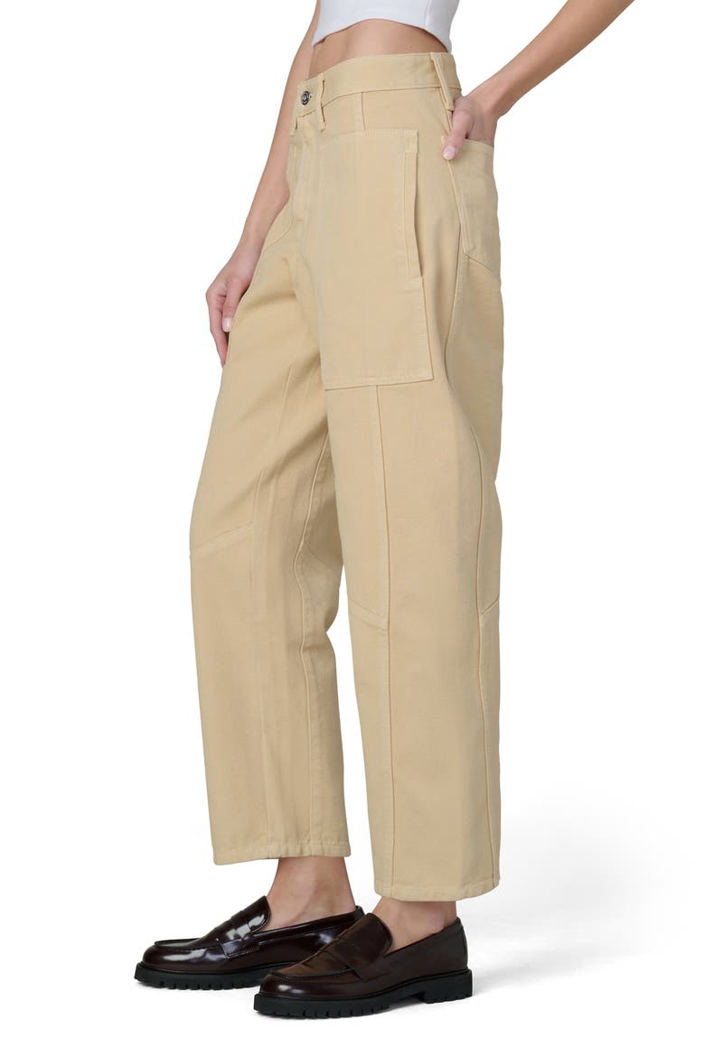 The Krista High Waist Wide Leg Jeans, Alternate, color, BISCOTTI