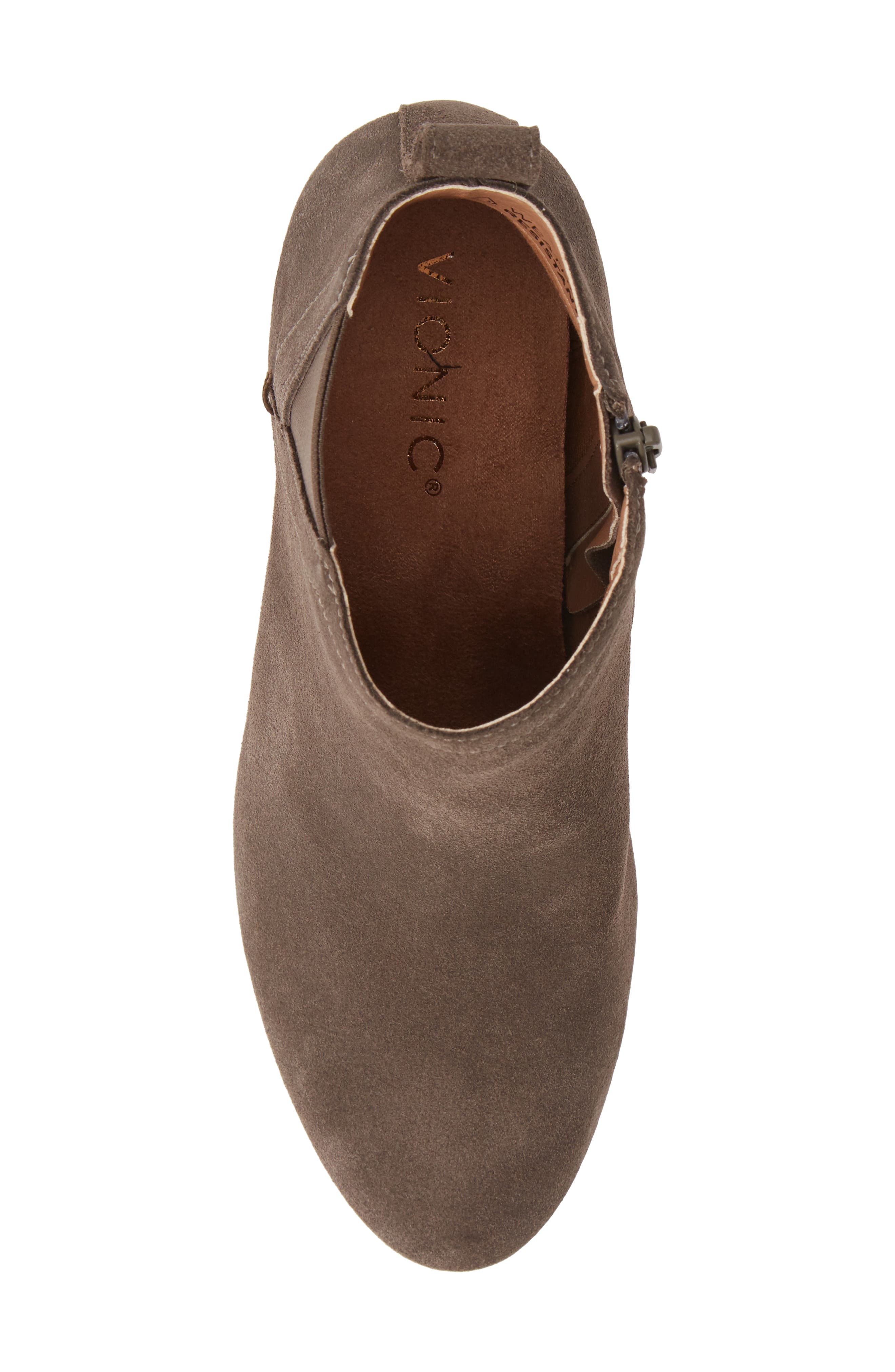 Paloma Wedge Bootie, Alternate, color, GREIGE SUEDE
