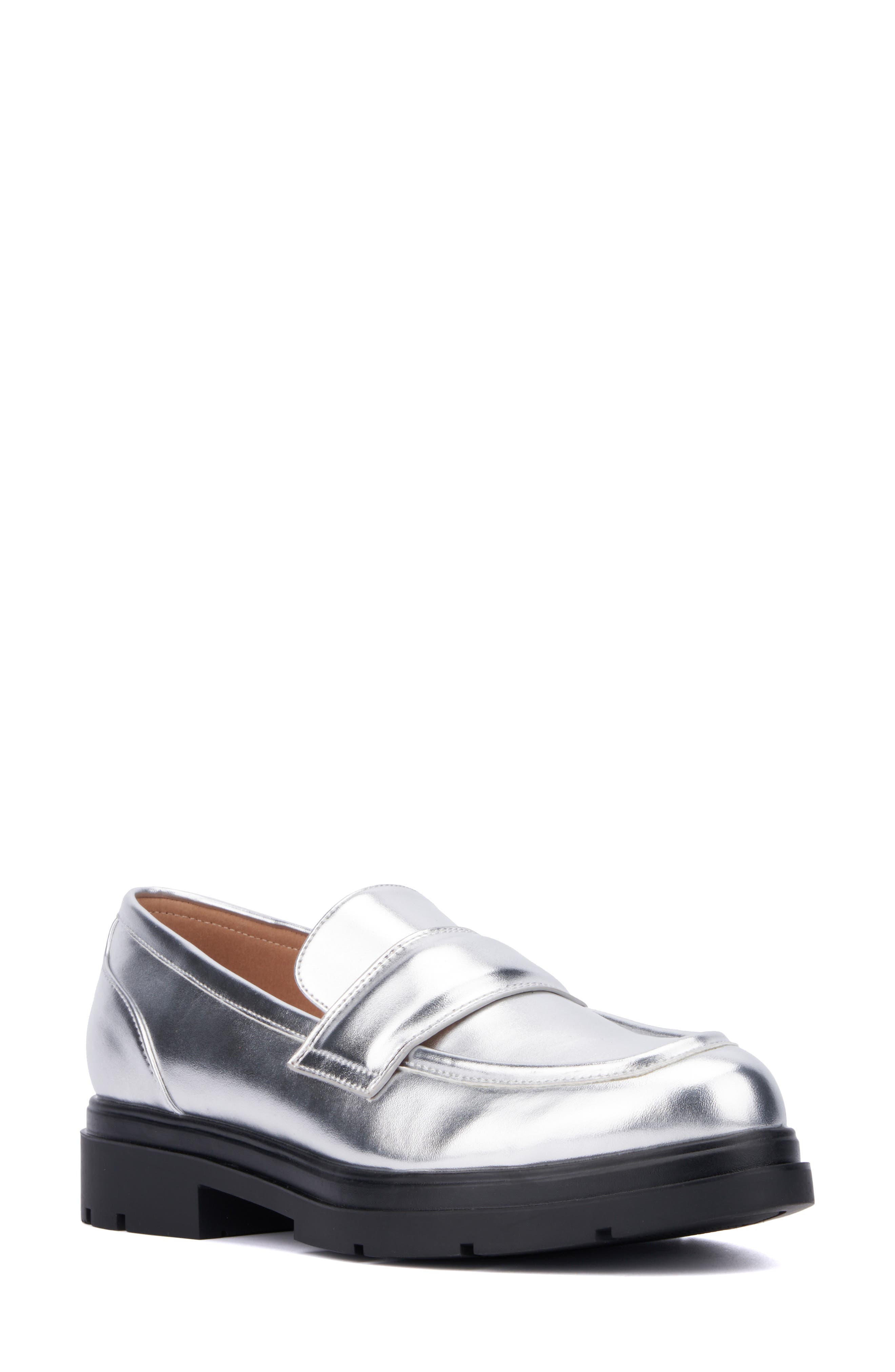 NEW YORK AND COMPANY Abbey Faux Leather Loafer