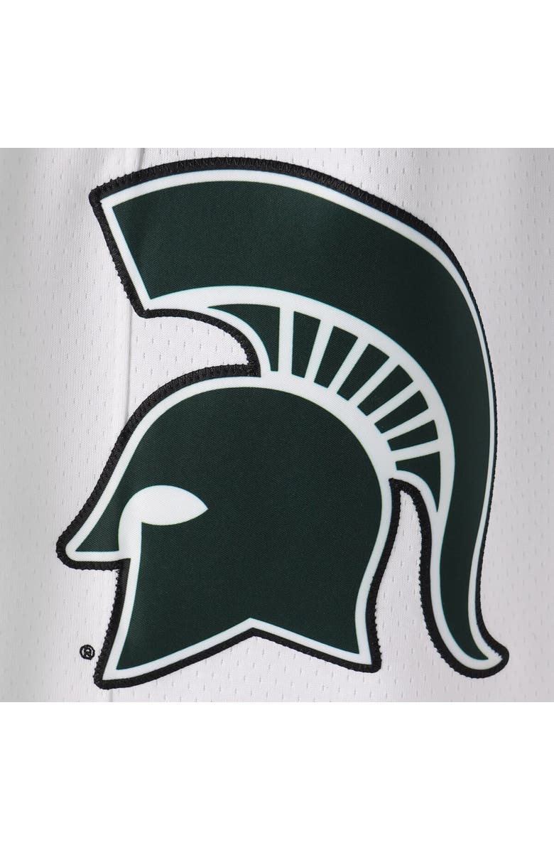 Nike Men's Nike White Michigan State Spartans Limited Retro Basketball Shorts, Alternate, color, White