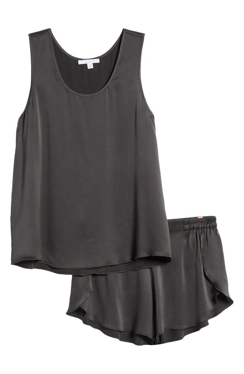 Lunya Washable Silk Short Tank Pajamas, Main, color, 