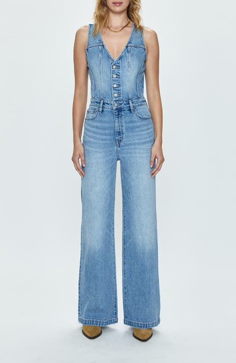 Aria Denim Jumpsuit