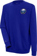 ANTIGUA Men's Antigua  Royal Buffalo Sabres Victory Pullover Sweatshirt