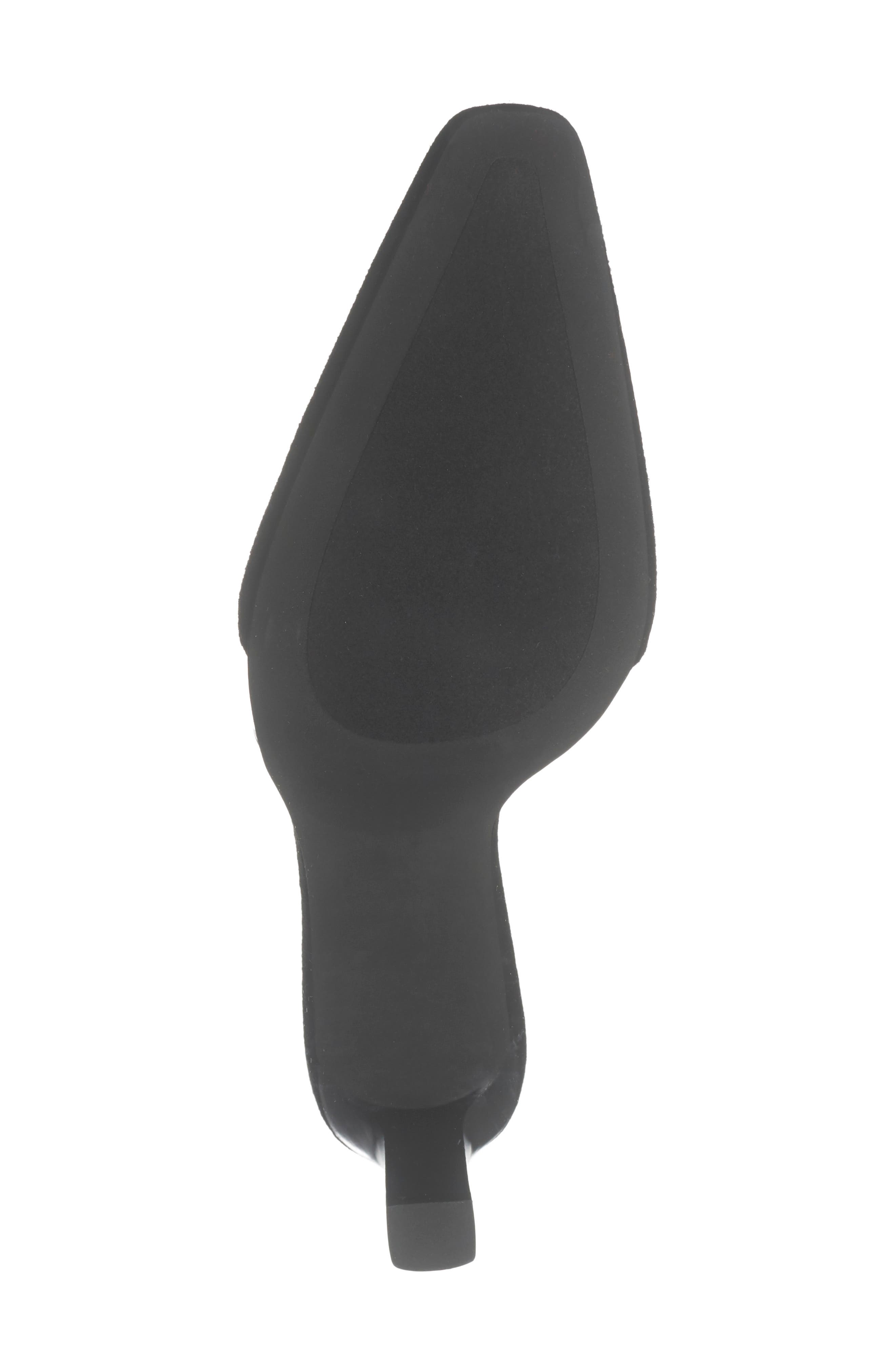 Allowance Mule, Alternate, color, BLACK SUEDE CLEAR