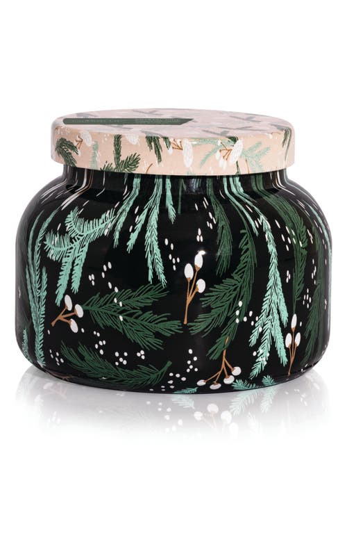 Capri Blue Crystal Pine Print Play Signature Jar Candle 