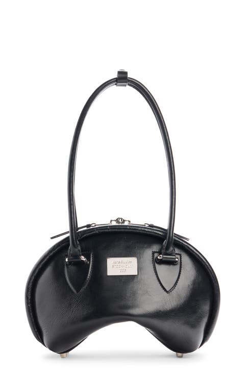 Small Bowlina Leather Shoulder Bag