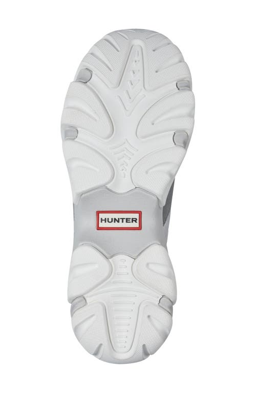 Hunter Debra Waterproof Snow Bootie In Gray