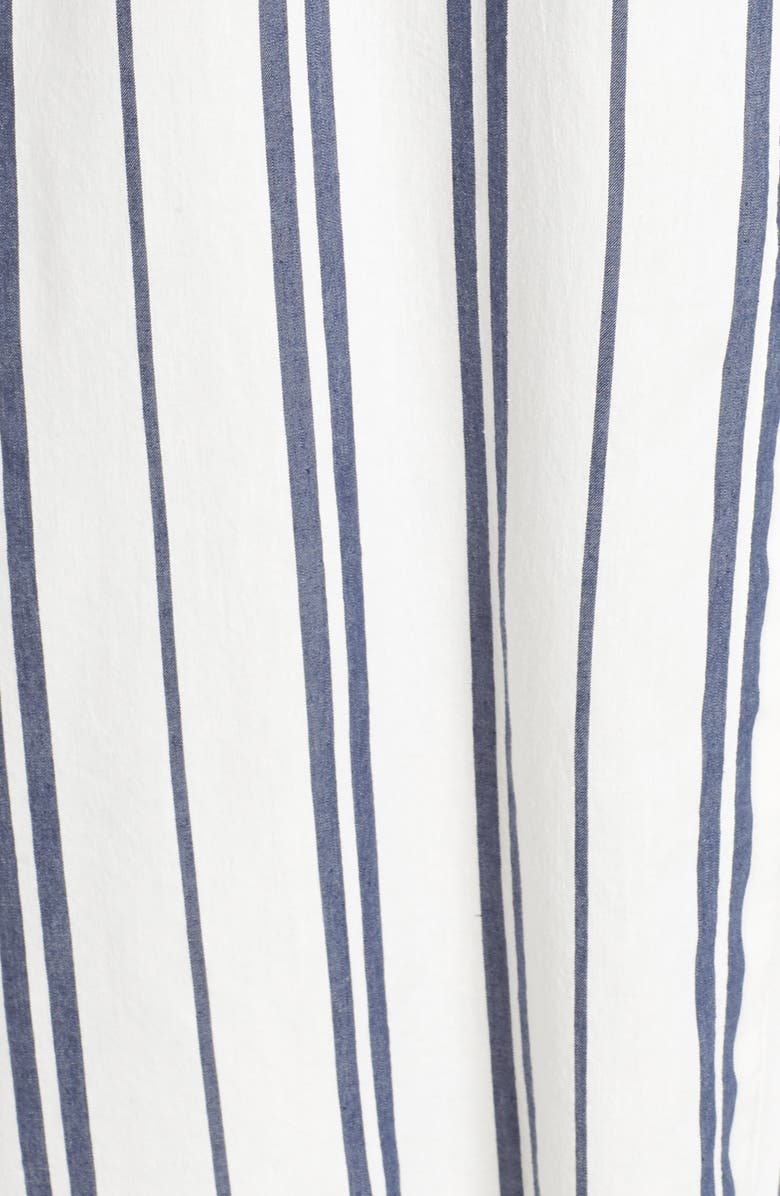 Vince Camuto Valiant Stripe Midi Shirtdress, Alternate, color,