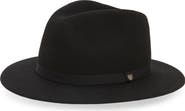 Brixton Messer Packable Wool Fedora