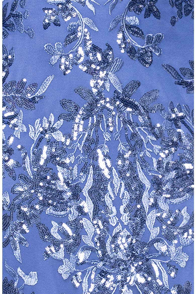 Sequin Mesh Dress, Alternate, color, PERIWINKLE
