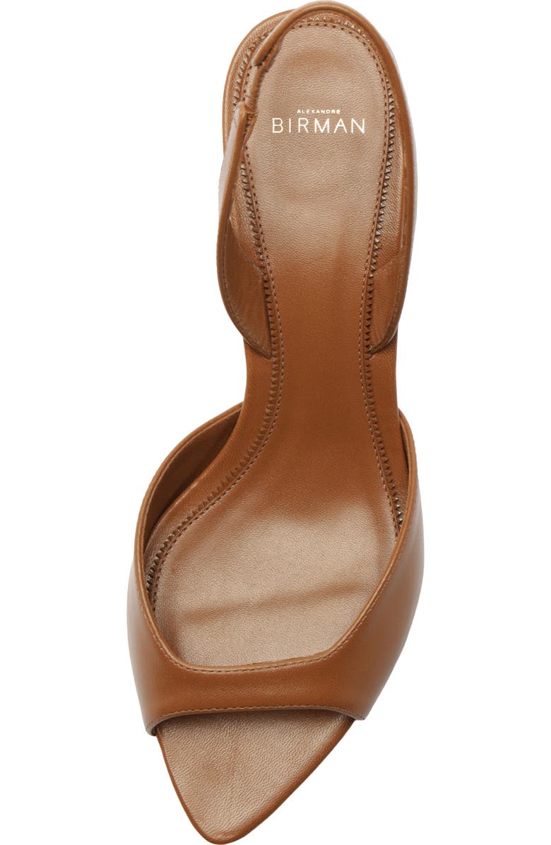 Alexandre Birman Tropicana Slingback Sandal, Alternate, color, Espresso