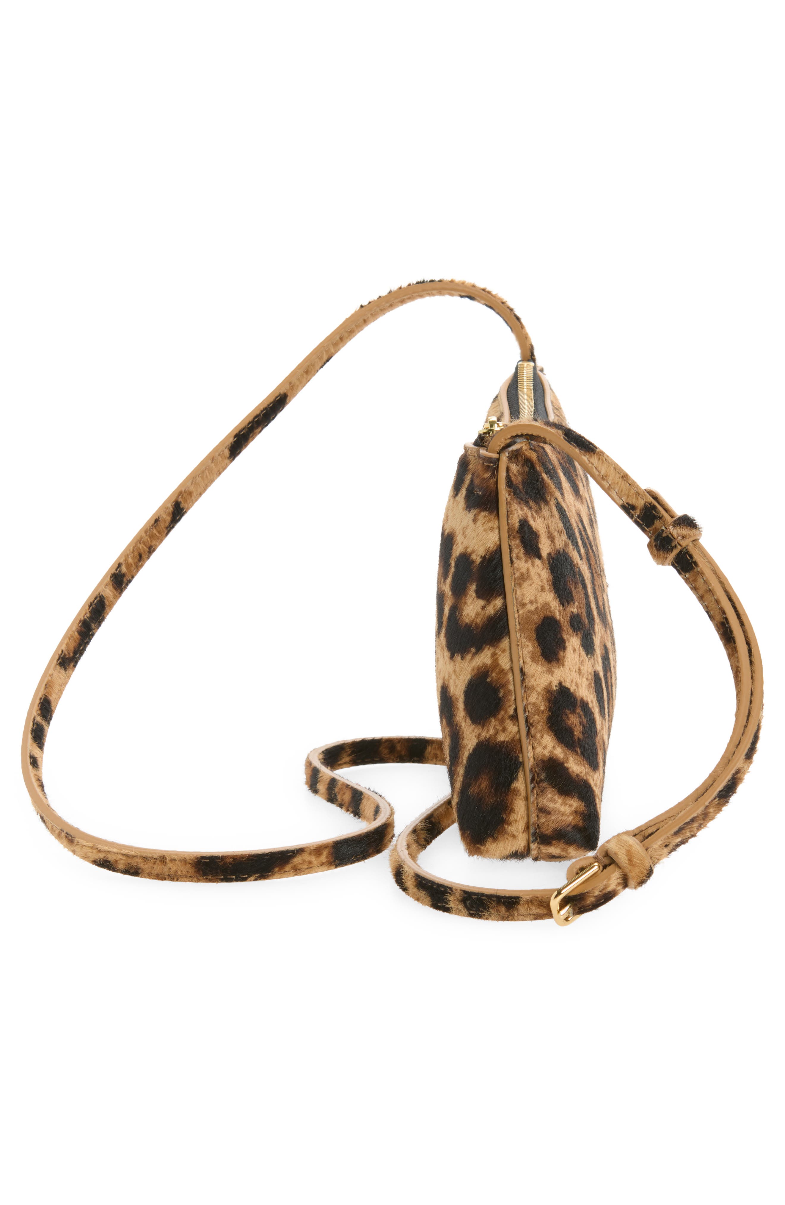 Mini Gaia Crossbody Bag, Alternate, color, LEOPARD