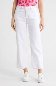 L'AGENCE June High Waist Crop Stovepipe Jeans