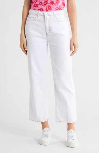 L'AGENCE June High Waist Crop Stovepipe Jeans