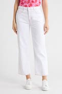 L'AGENCE June High Waist Crop Stovepipe Jeans