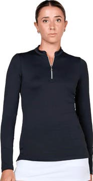 Sofibella Womens 1/4 Zip Golf Shirt