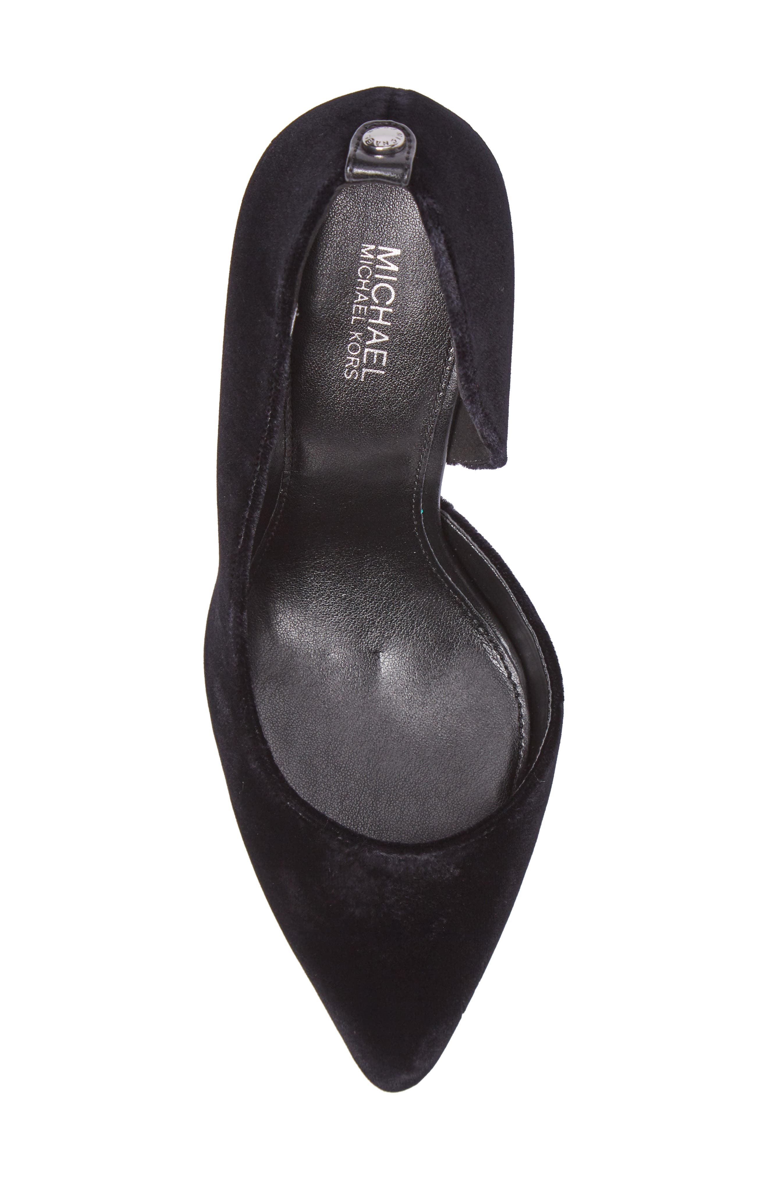 MICHAEL Michael Kors 'Nathalie Flex' Half D'Orsay Pump, Alternate, color, 