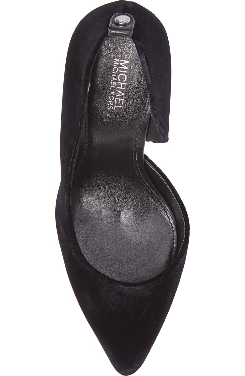 MICHAEL Michael Kors 'Nathalie Flex' Half D'Orsay Pump, Alternate, color,