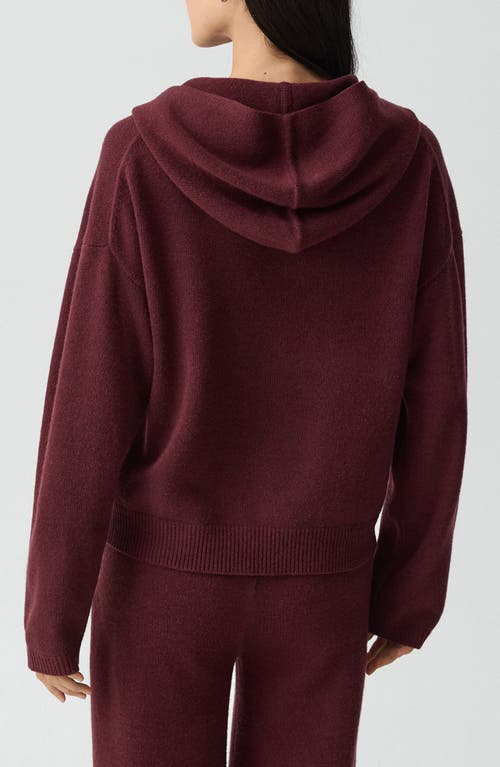 Theory Oversized Hoodie In Felted Wool-cashmere
