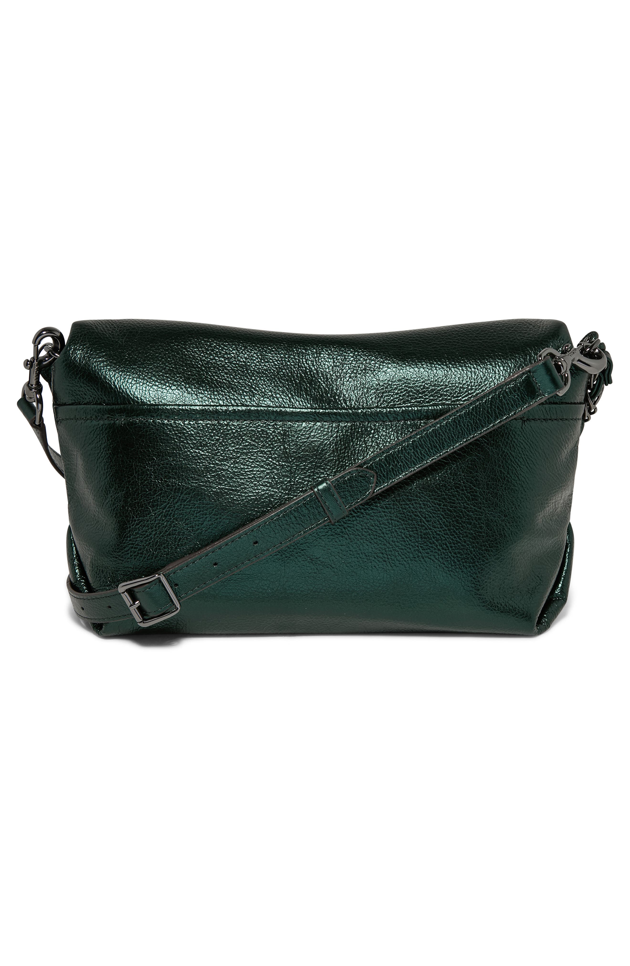 Ricci Convertible Shoulder Bag, Alternate, color, METALLIC FOREST