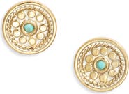 Anna Beck Flora Turquoise Stud Earrings