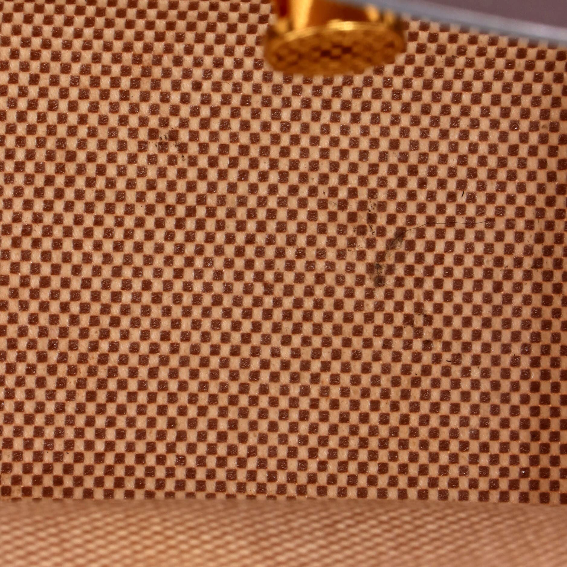 Pre-Owned Hermes Herbag Zip Criss Viking Toile and Leather 31, Alternate, color, Ecru