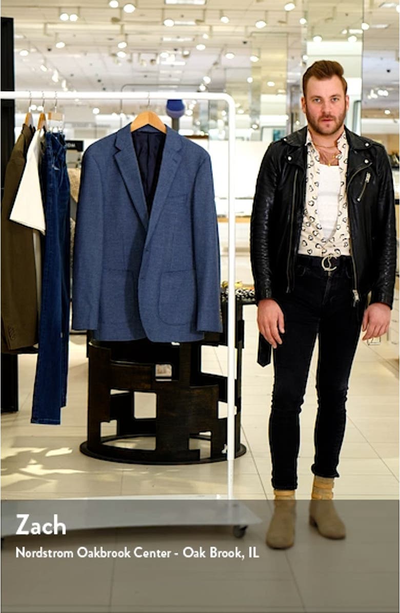 Thornton Textured Wool & Cotton Sport Coat, sales video thumbnail