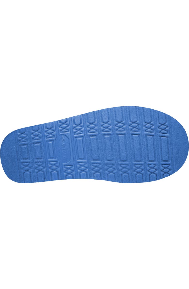 Minnetonka Faux Fur Slide Slipper, Alternate, color,