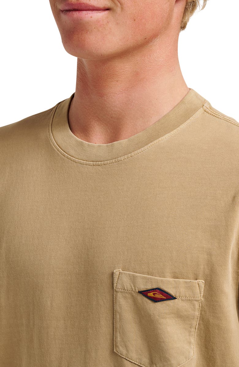 Quiksilver Saltwater Cotton Pocket T-Shirt, Alternate, color, Elmwood