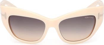 TOM FORD Brianna 55mm Gradient Cat Eye Sunglasses | Nordstrom display picture 2