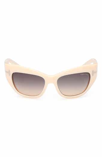 Brianna 55mm Gradient Cat Eye Sunglasses