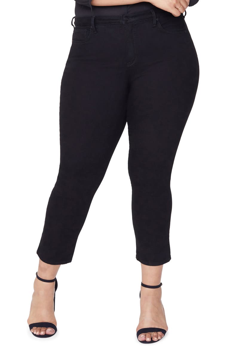 Sheri Slim Jeans, Main, color, BLACK