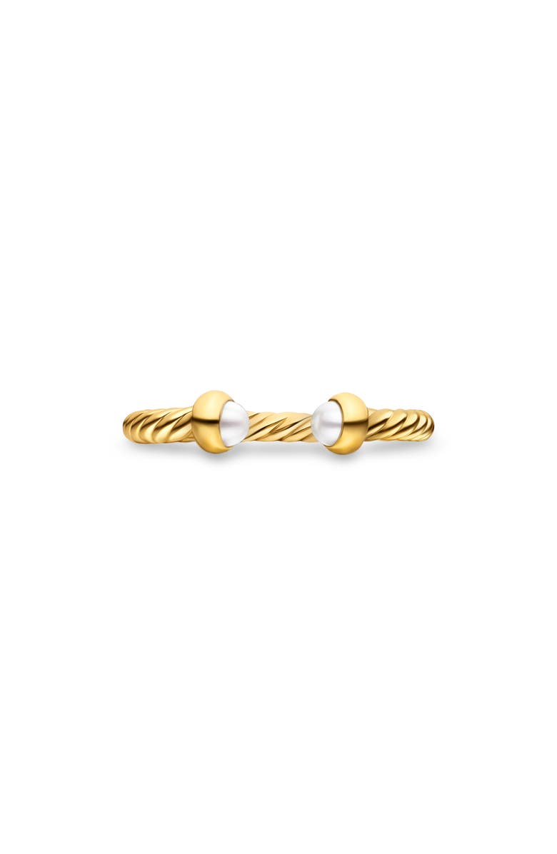 David Yurman Micro Cablespira<sup>®</sup> Flex Bracelet, Main, color, Pearl